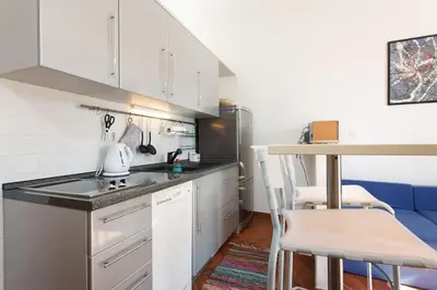 Kuhinja ili čajna kuhinja u objektu Apartments by the sea Hvar - 24926