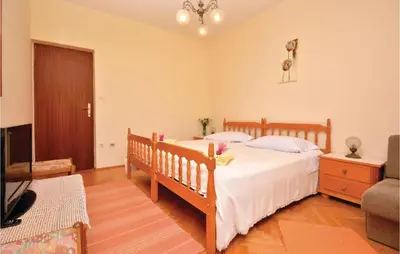 Krevet ili kreveti u jedinici u objektu Apartment Jelsa 08