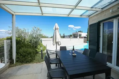 Balkon ili terasa u objektu Villa Allegra w Private Pool