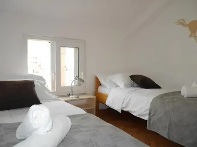Krevet ili kreveti u jedinici u objektu Dugi Rat Seaside Apartments - 2 Bedroom 6