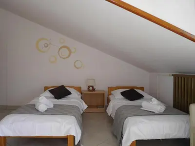 Krevet ili kreveti u jedinici u objektu Dugi Rat Seaside Apartments - Studio 5