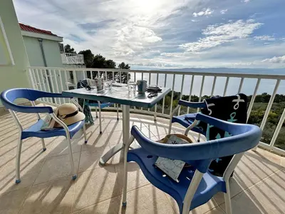 Balkon ili terasa u objektu Neomi-Greta