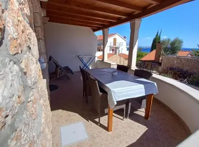 Balkon ili terasa u objektu Berti Sun & Sea Apartments