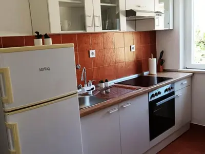 Kuhinja ili čajna kuhinja u objektu Charming Apartments Vanja with Style - Studio Apartment Marijana