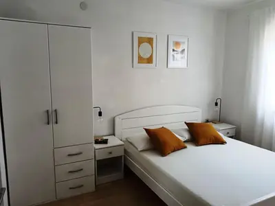 Krevet ili kreveti u jedinici u objektu Charming Apartments Vanja with Style - Studio Apartment Marijana