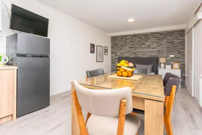 TV i/ili zabavni centar u objektu Apartment Golubinka