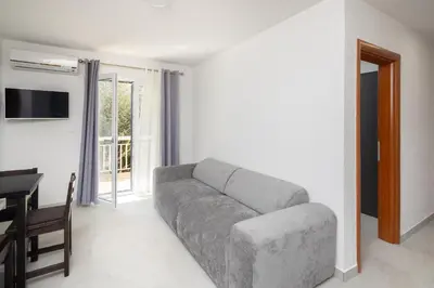 TV i/ili zabavni centar u objektu Aqua Maris Apartments