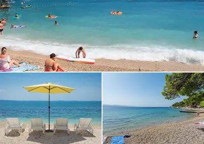 Plaža pokraj vila ili u blizini