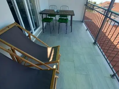 Balkon ili terasa u objektu Superior One Bedroom Apartment with Balcony and Sea View
