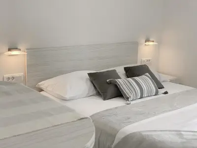 Krevet ili kreveti u jedinici u objektu Paladin Studio Apartments