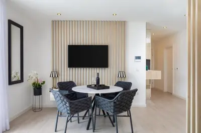 TV i/ili zabavni centar u objektu La Suite Apartment