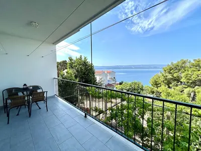 Balkon ili terasa u objektu New! Sea View Apartment