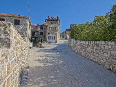 Tlocrt objekta Apartments with parking space Postira, Brac - 11582