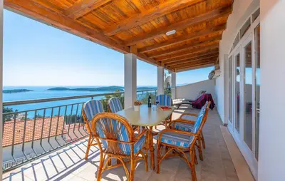 Balkon ili terasa u objektu Apartments with parking space Hvar - 24988