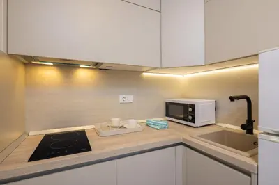 Kuhinja ili čajna kuhinja u objektu Adria Mare Apartments I