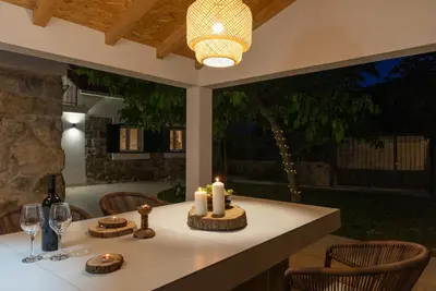 Tlocrt objekta NEW! Villa AmaRosa - with heated pool and large playground