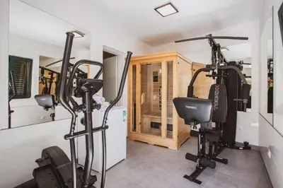 Fitness centar i/ili fitness sadržaji u objektu Villa Lucija in Dugi Rat - Haus für 7-8 Personen