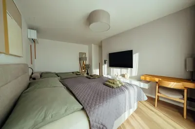TV i/ili zabavni centar u objektu Villa Harmony Brela