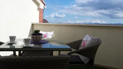 Balkon ili terasa u objektu Apartments Benika