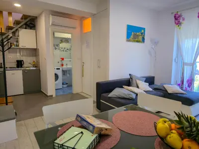 Kuhinja ili čajna kuhinja u objektu Apartment Sanja