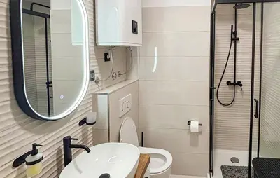 Kupaonica u objektu Awesome Apartment In Omis