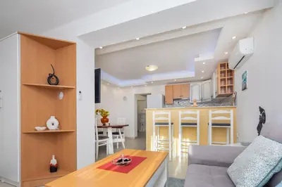 Kuhinja ili čajna kuhinja u objektu Knez Apartments with terrace