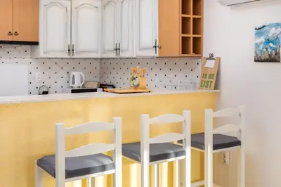 Kuhinja ili čajna kuhinja u objektu Knez Apartments with terrace