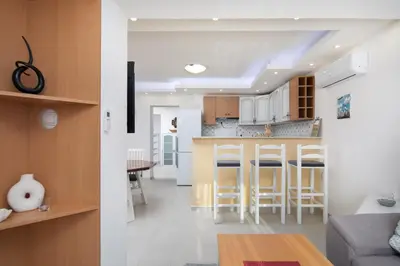 Kuhinja ili čajna kuhinja u objektu Knez Apartments with terrace