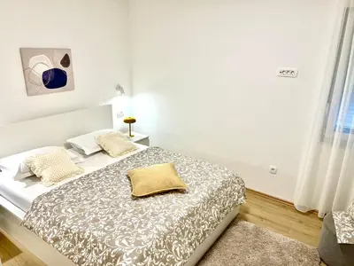 Krevet ili kreveti u jedinici u objektu Apartman Stella Maris