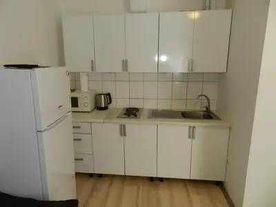 Kuhinja ili čajna kuhinja u objektu Apartment Protrka