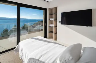 Krevet ili kreveti u jedinici u objektu Luxurious 5-Bedroom Villa 