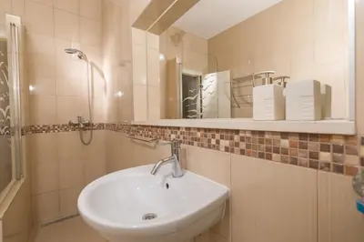 Kupaonica u objektu Apartments Dobronic