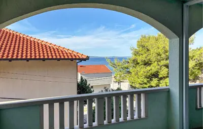 Balkon ili terasa u objektu Awesome Apartment In Duce With Wifi