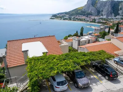 Tlocrt objekta Apartment Ferienappartement mit zwei Meerblick-Balkonen by Interhome