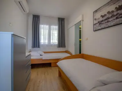 Krevet ili kreveti u jedinici u objektu Holiday Home Villa Elin mit großem- privatem Pool in Seoca by Interhome