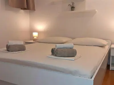 Krevet ili kreveti u jedinici u objektu Apartment mit Balkon in Strandnähe by Interhome
