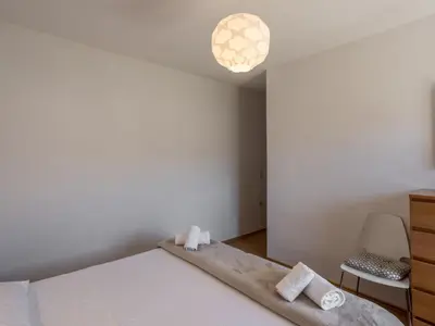 Krevet ili kreveti u jedinici u objektu Apartment Tihana mit mediterranem Garten by Interhome