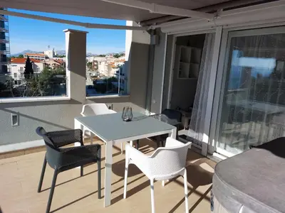 Balkon ili terasa u objektu Apartman Makarska 24