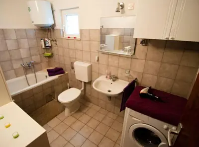 Kupaonica u objektu Apartman Olive Garden