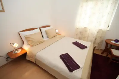Krevet ili kreveti u jedinici u objektu Apartments and rooms with parking space Ivan Dolac - Hvar - 8734