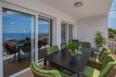 Balkon ili terasa u objektu Luxury Penthouse Royal Residence