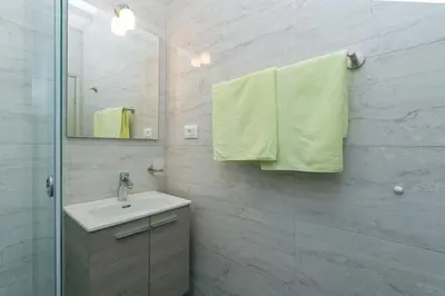 Kupaonica u objektu Apartmani Nede