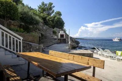 Tlocrt objekta Seaside house for families with children Cove Pokrivenik, Hvar - 12040