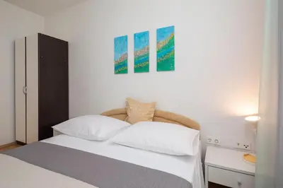 Krevet ili kreveti u jedinici u objektu Adriatic Residence