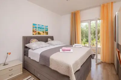 Krevet ili kreveti u jedinici u objektu Adriatic Residence
