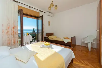 Krevet ili kreveti u jedinici u objektu Apartments Franka