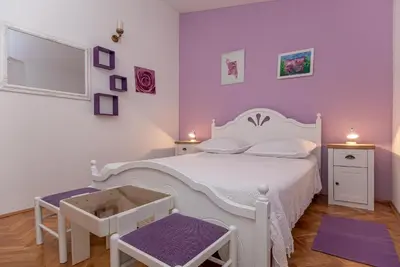 Krevet ili kreveti u jedinici u objektu Apartments Villa Lilla