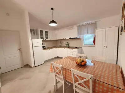 Kuhinja ili čajna kuhinja u objektu Apartments Villa Lilla