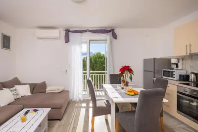 Kuhinja ili čajna kuhinja u objektu Vanessi Apartments
