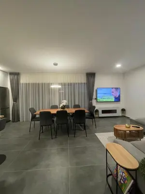 TV i/ili zabavni centar u objektu Apartment Mia with seaview in Omiš